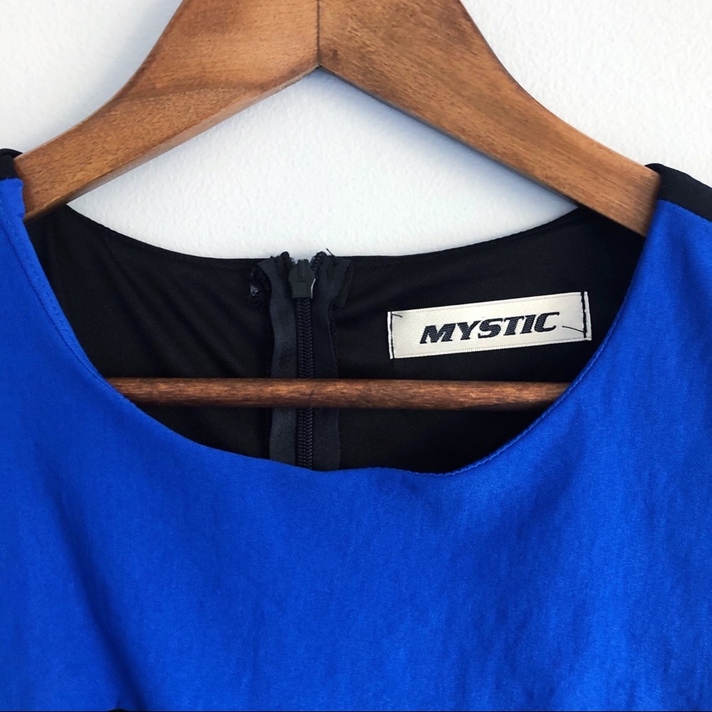 Mystic Color Block Bodycon Mini Dress - Picture 3 of 7